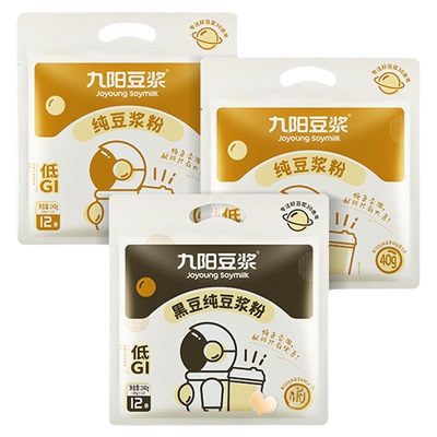 【香菇来了】九阳豆浆黑豆纯豆浆粉0添加糖共36条