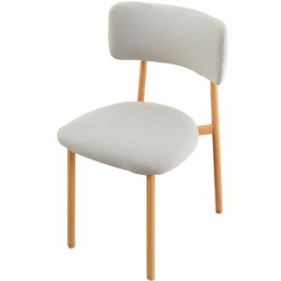 2026弹力通用实木椅子套罩保护坐垫矮靠背镂空老式牛角餐桌板凳座