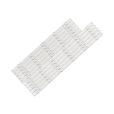 适用于海尔LH48U3000电视背光灯条Haier-48A5000-3030C-5*11-R铝