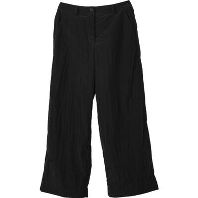 WHM经典纹理尼龙布松直长裤