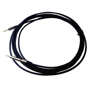 美国高端3.5mm插头2.5mm小头单边头戴式diy维修升级改装耳机线材