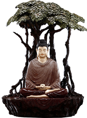 鹿野苑悟道说法像铜雕