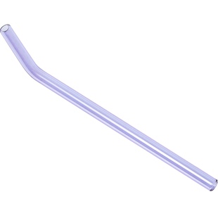 肆月 立夏玻璃吸管 创意耐高温热彩色儿童大人网红牛奶吸管刷粉色