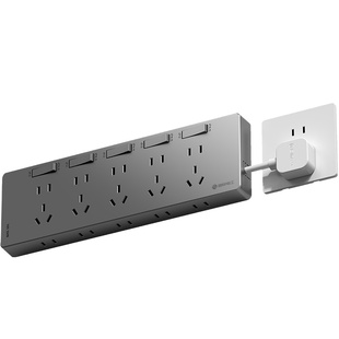 国际电工插座转换器多功能一转多扩展带线排插家用扩充插板拖线板