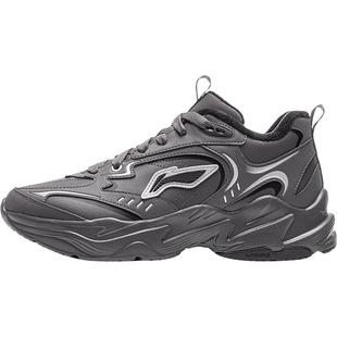 李宁LN DEFENDER | 休闲鞋男鞋冬季新款保暖棉鞋黑色加绒运动鞋子