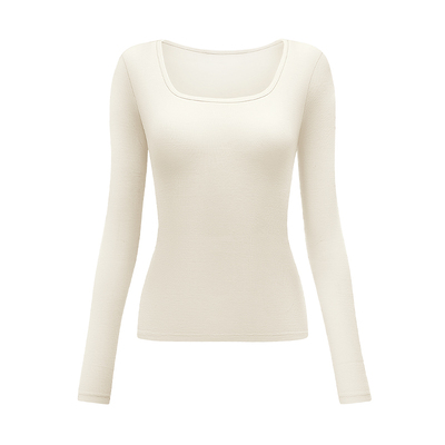 森马肌底衣女士秋冬季打底衫薄款