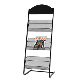 杂志架展示架报刊架资料宣传架报纸单页展架铁艺落地书刊架收纳架