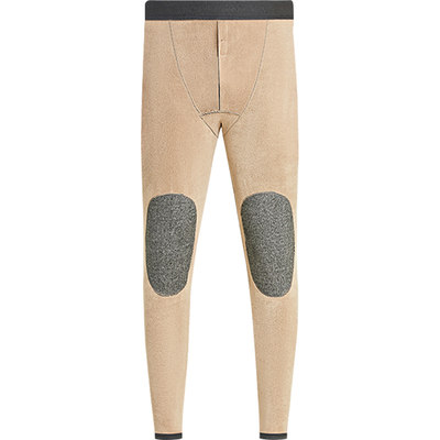 男士加厚加绒羊毛护膝保温保暖裤