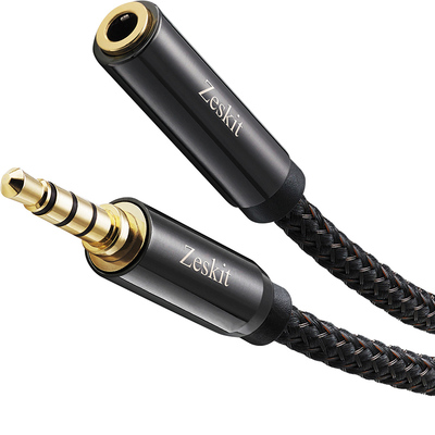 音频线公对母车载aux延长线加长