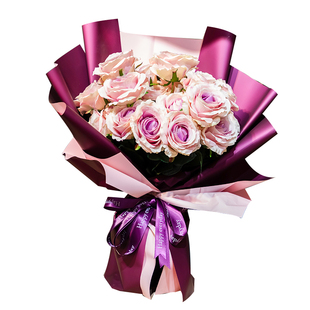 欧雅纸鲜花包装纸双色防水花束包花纸礼物纸礼品包装diy材料包邮