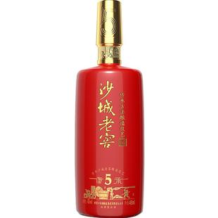 沙城老窖【传承5】浓香型白酒38度纯粮食酒婚宴红瓶白酒喜酒
