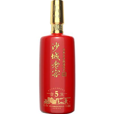 沙城老窖传承5浓香型白酒纯粮