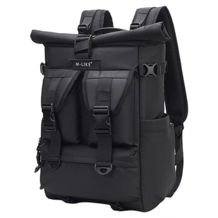 适用于佳能尼康索尼富士背开防盗侧取双肩休闲多功能摄影背包无人机稳定器包男女防泼水大容量电脑单反相机包