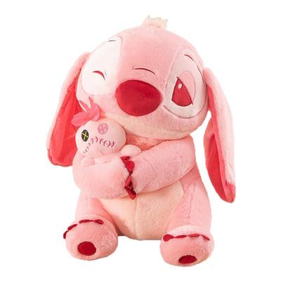 粉色史迪仔抱小金超大号玩偶公仔毛绒玩具史迪奇抱枕送女生日礼物