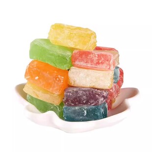 山东高粱饴软糖喜糖老式传统特产过年货正品官方旗舰店混合水果糖