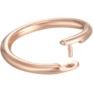 925纯银开口圈银圈项链圈扣子diy配件万能圈吊坠扣挂环手链连接圈