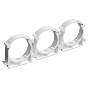 PPR水管固定卡扣管卡4分6分1寸管夹U型管卡带脚扣卡水管配件大全