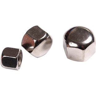 304不锈钢矮型盖形螺母六角盖帽盲孔装饰螺帽盖型M5M6M8M10M12