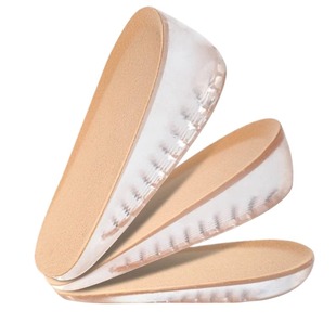 Lvpasa内增高鞋垫女男硅胶后跟半垫增高垫减震不累脚足半码垫隐形