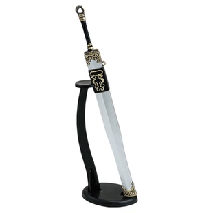 22CM中华冷兵器十大名剑之承影剑全金属武器模型工艺品刀剑摆件