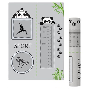 舞蹈跳绳两用防滑垫专用瑜伽垫亲子地毯加厚减震体操双人运动地垫