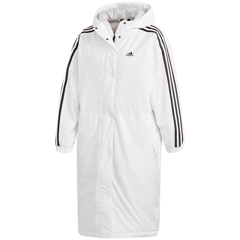连帽长款棉服Adidas/阿迪达斯