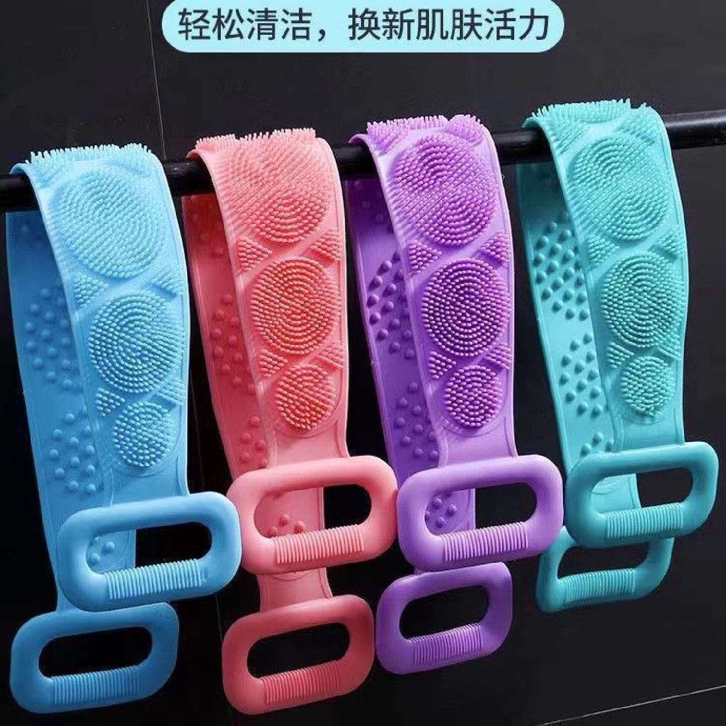 硅胶搓澡巾强力洗澡搓背神器搓泥搓灰男女长条去死皮沐浴刷子批发