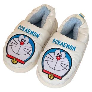 细细条 哆啦A梦儿童棉拖鞋2025冬季男童女童室内防滑全包跟家居鞋