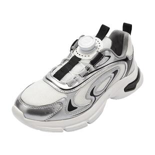 巴拉巴拉童鞋儿童运动鞋旋转扣鞋潮流春秋慢跑鞋男女童透气老爹鞋