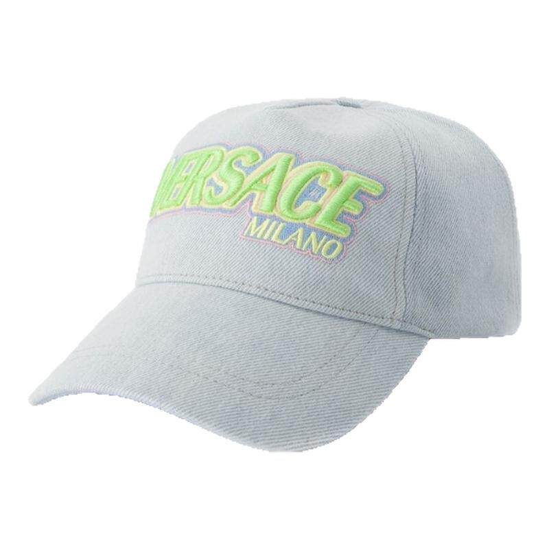 范思哲 Versace 蓝色牛仔鸭舌帽