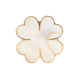 宣品书房镇纸黄铜镇尺木彩贝结合压纸创意金属螺钿摆件贝母镶嵌铜文镇文房四宝书法国画小楷用品