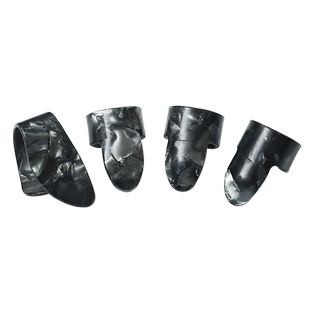 吉他右手指套防痛手指套拇指食指指弹吉他拨片赛璐璐手指甲套义甲