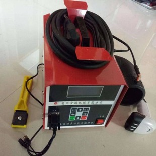 PE热熔对接焊机钢丝网骨架复合管热熔机机四环手摇式管道热熔焊机