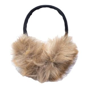 【Losing Bargain】氛围感搭配利器防貂毛耳罩显脸小折叠款捂耳