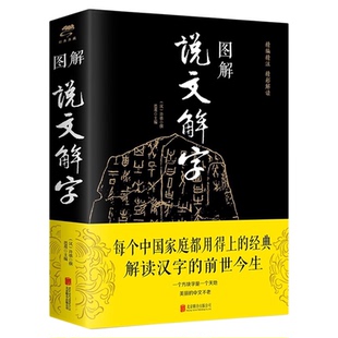 图解说文解字正版许慎原著有关中国文字解析的书籍中华书局注解十二讲画说汉字王国字典咬文嚼字细说汉字的故事画说汉字工具书说解