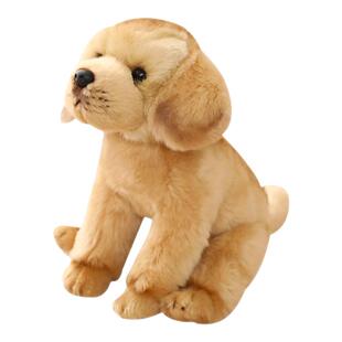 仿真拉布拉多公仔毛绒玩具小狗玩偶狼藏獒斗牛犬娃娃儿童生日礼物