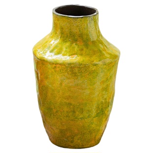 陶瓷花瓶法式复古田园风手绘油画艺术高级感插花鲜花客厅玄关装饰