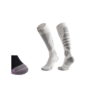 滑雪袜女男冬季加厚专业单双板长袜户外运动防滑保暖羊毛袜雪袜子