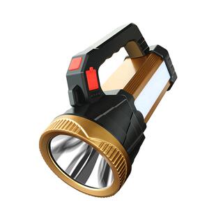 手电筒强光充电式户外远射超亮18650锂电池超长续航家用led探照灯