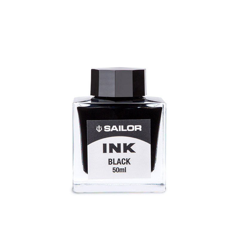 【礼物】 SAILOR 写乐 1007 常规流畅型学生用大瓶新装染料非碳素墨水 （50ML）钢笔用