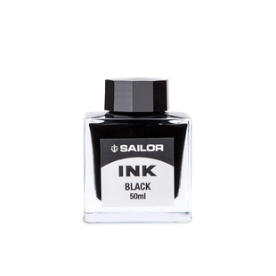 【礼物】 SAILOR 写乐 1007 常规流畅型学生用大瓶新装染料非碳素墨水 （50ML）钢笔用