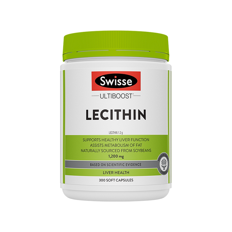 卵磷脂平衡高血脂血压糖swisse鱼油中老年心脑血管综合保健