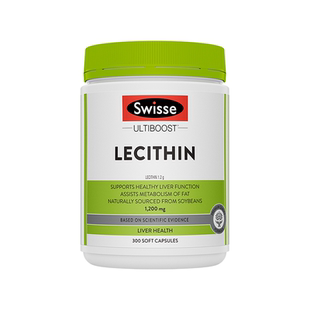 卵磷脂平衡高血脂血压糖swisse鱼油中老年心脑血管综合保健