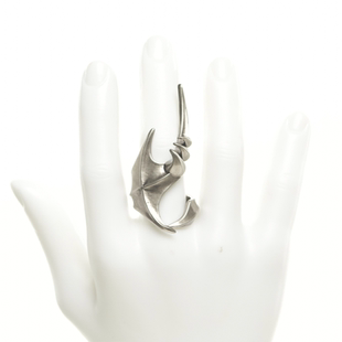 IIIMIII黑画II系列暗黑高级感金属拼接异形戒指 Karina同款