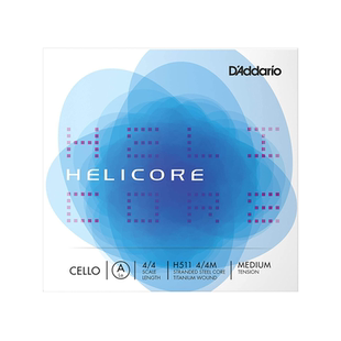 达达里奥Helicore 海力克 中等张力 4/4大提琴套弦 H510 4/4M