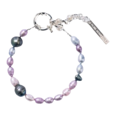 PearlOctopuss.y紫罗兰珍珠手链