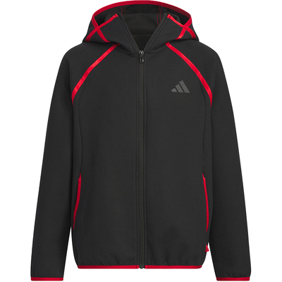 Adidas/阿迪达斯正品秋冬新款大童拼接户外耐穿外套JN4375