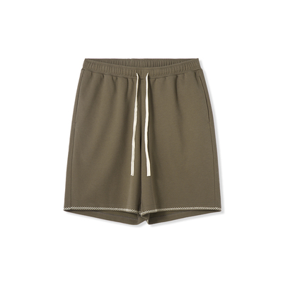 UNICAHOMME设计感贝壳绣短裤