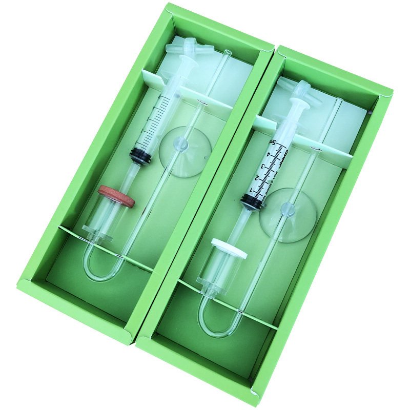 鱼缸MC二氧化碳透明计泡细化器钢瓶diy发生器扩散器水草CO2雾化器