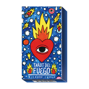 【现货】进口正版 火地岛马赛塔罗牌 Tarot del Fuego
